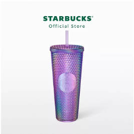 Starbucks Bling Purple Swirl Cold Cup