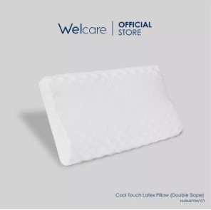 Welcare หมอนยางพารา Cool-Touch Latex Pillow (Double Slope)