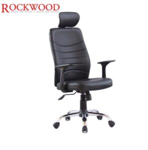 Rockwood-เก้าอี้สำนักงาน-ELM-8027B-X-สีดำ-ดำ-เหล็ก