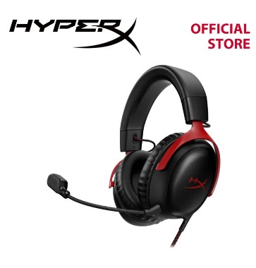 HyperX Cloud III  Gaming Headset (Black-Red)(727A9AA)