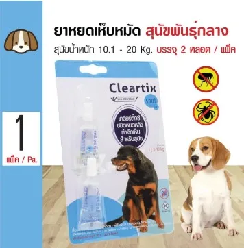 Cleartix Medium Dog