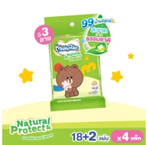 MamyPoko Wipe Natural & Protect